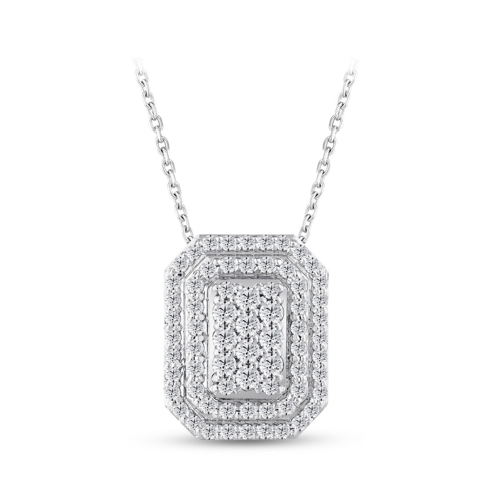 0.71 ct. Design Diamant Halskette