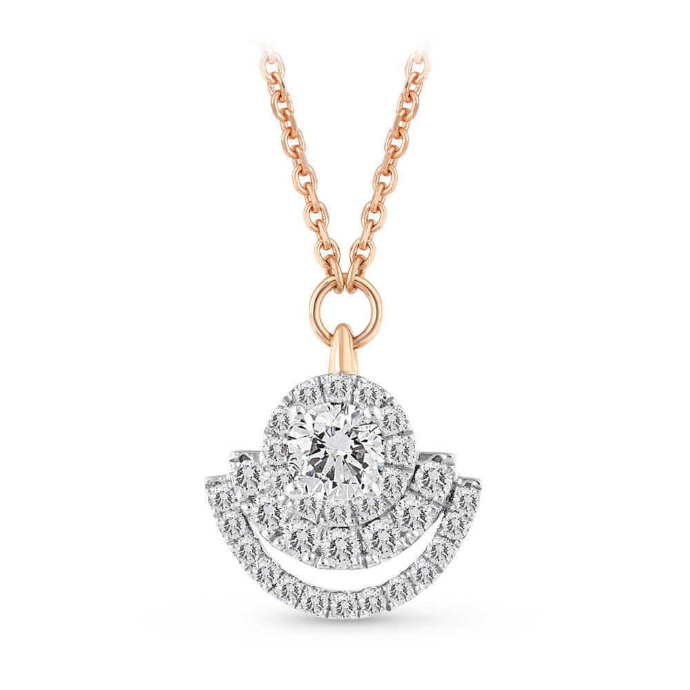 0.55 ct. Design Diamant Halskette