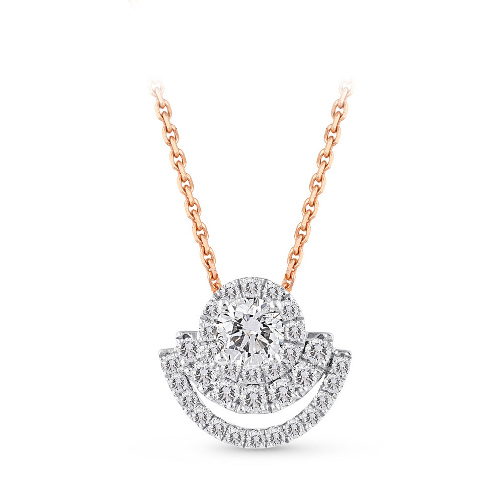 0.55 ct. Design Diamant Halskette