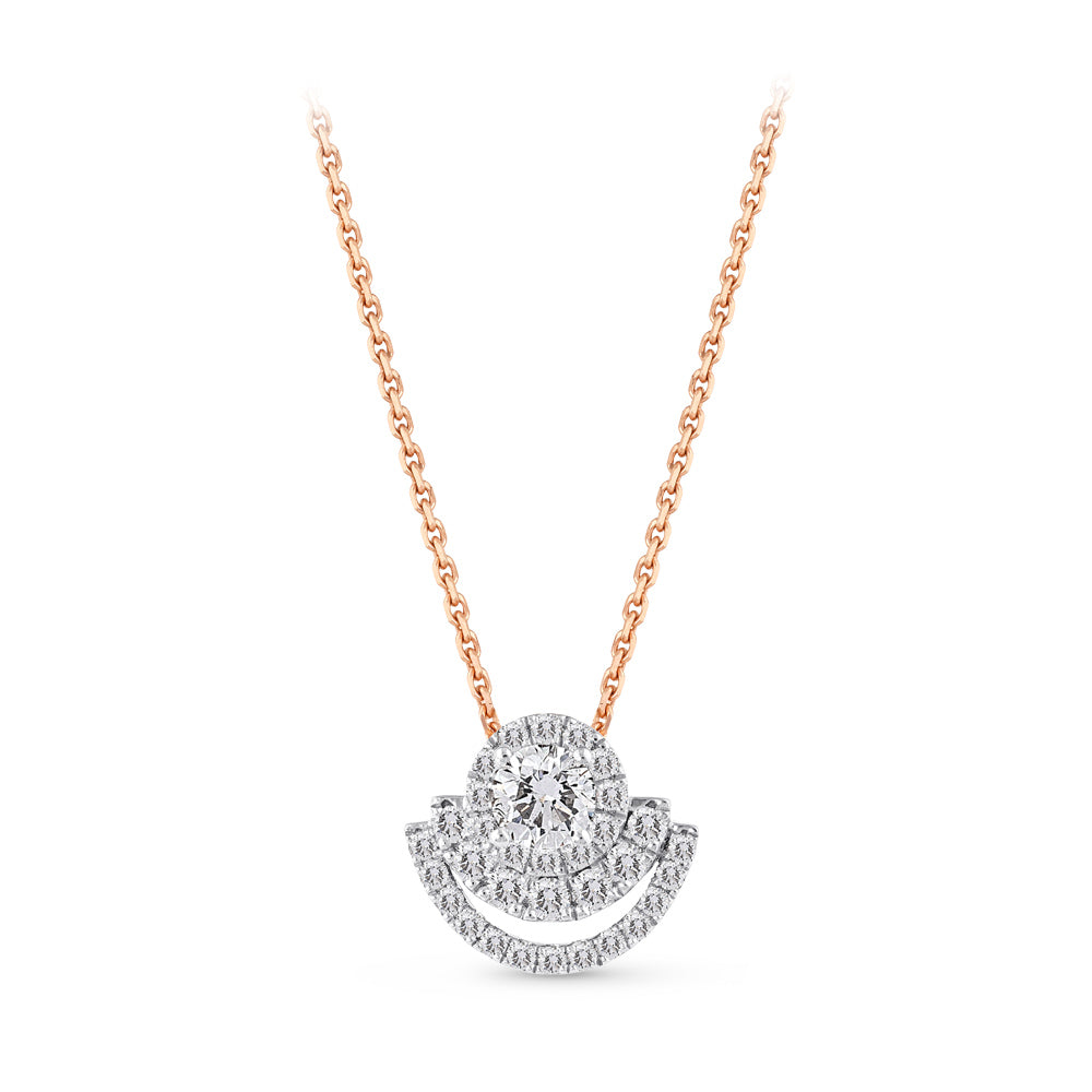 0.55 ct. Design Diamant Halskette