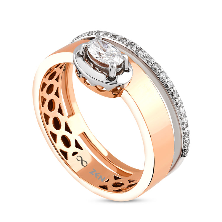 0.36 ct. Design Diamantring