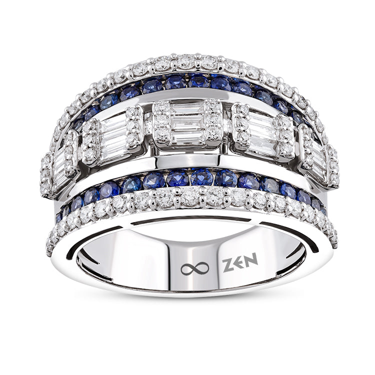 1.42 ct. Saphir Ring