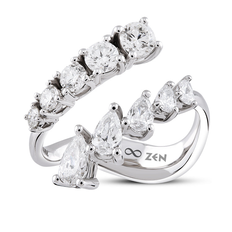 1.21 ct. Design Diamantring