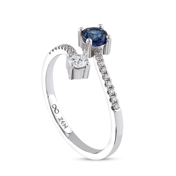 1.67 ct. Saphir Ring