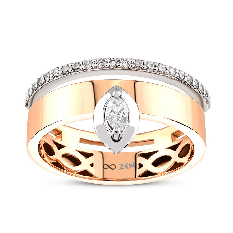 0.26 ct. Design Diamantring