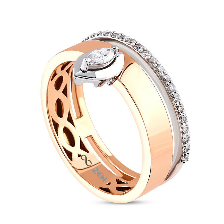 0.26 ct. Design Diamantring