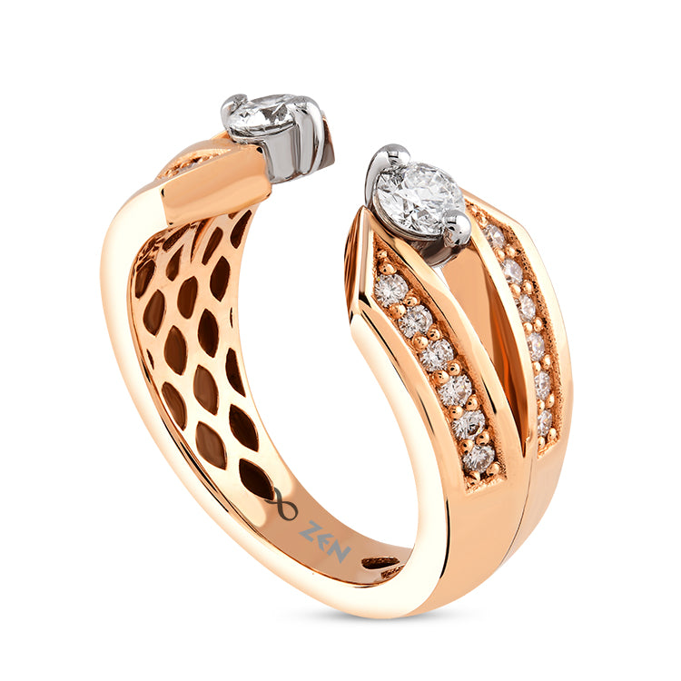 0.68 ct. Design Diamantring