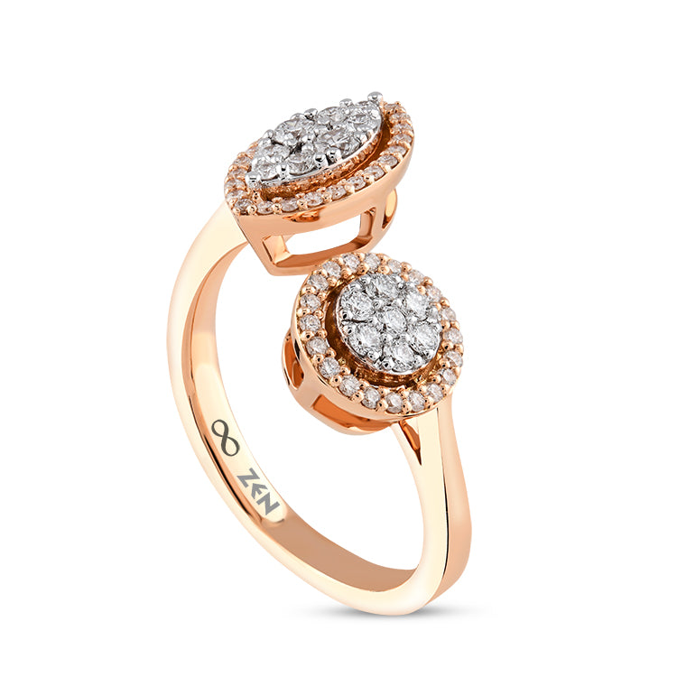 0.40 ct. Design Diamantring