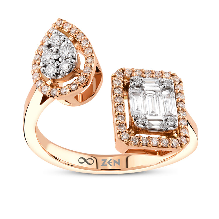 0.41 ct. Design Diamantring