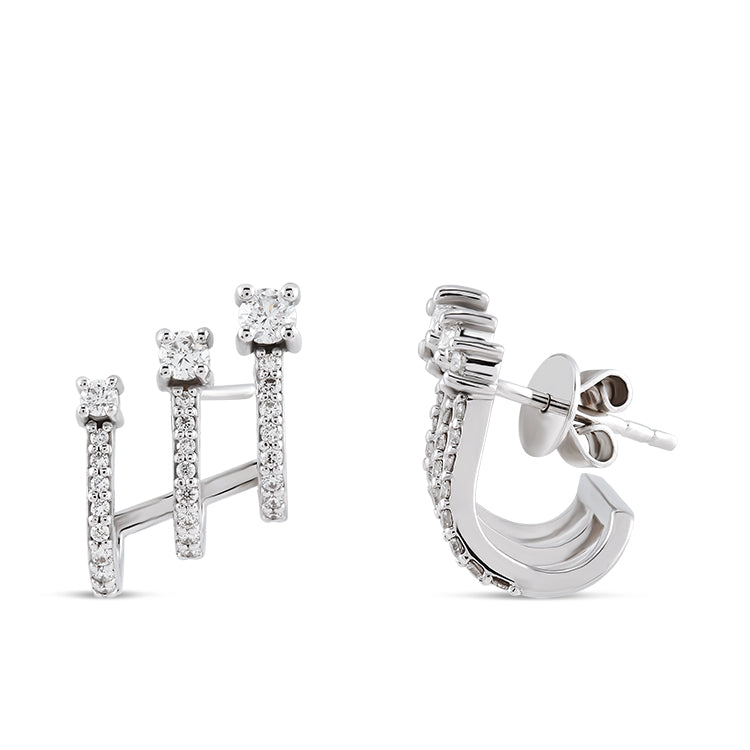 0.81 ct. Design Diamond Earrings