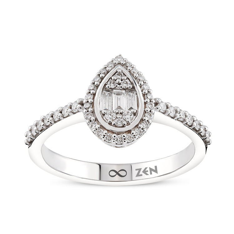 0.28 ct. Design Diamantring