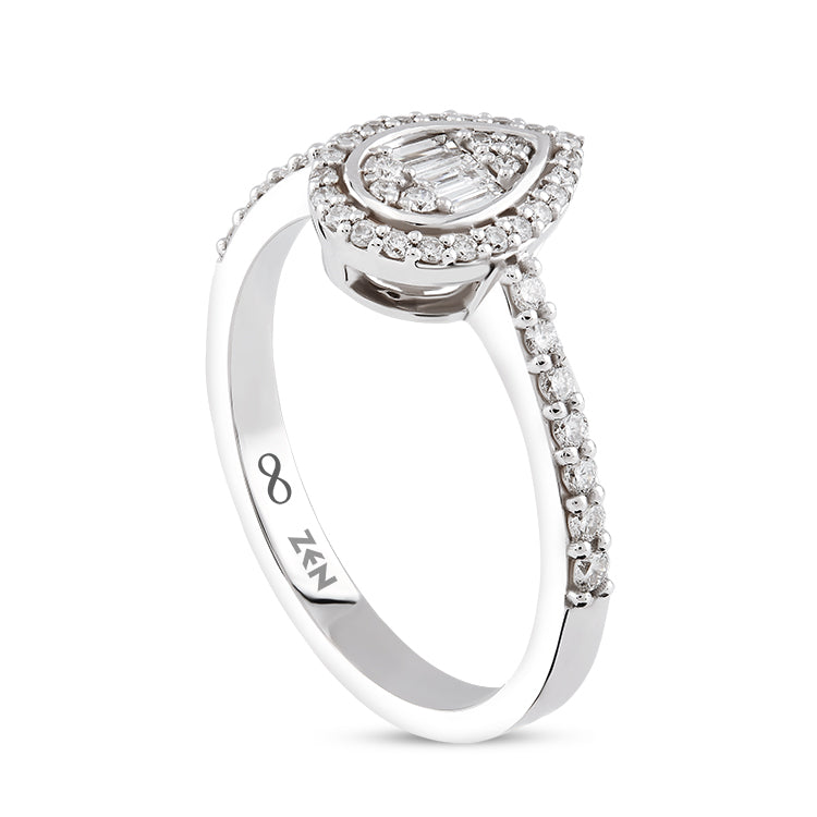 0.28 ct. Design Diamantring