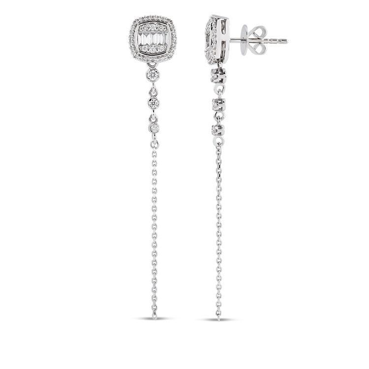 0.43 ct. Design Diamond Earrings