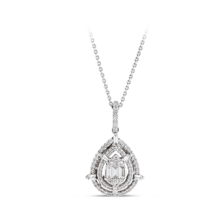 0.59 ct. Design Diamond Necklace