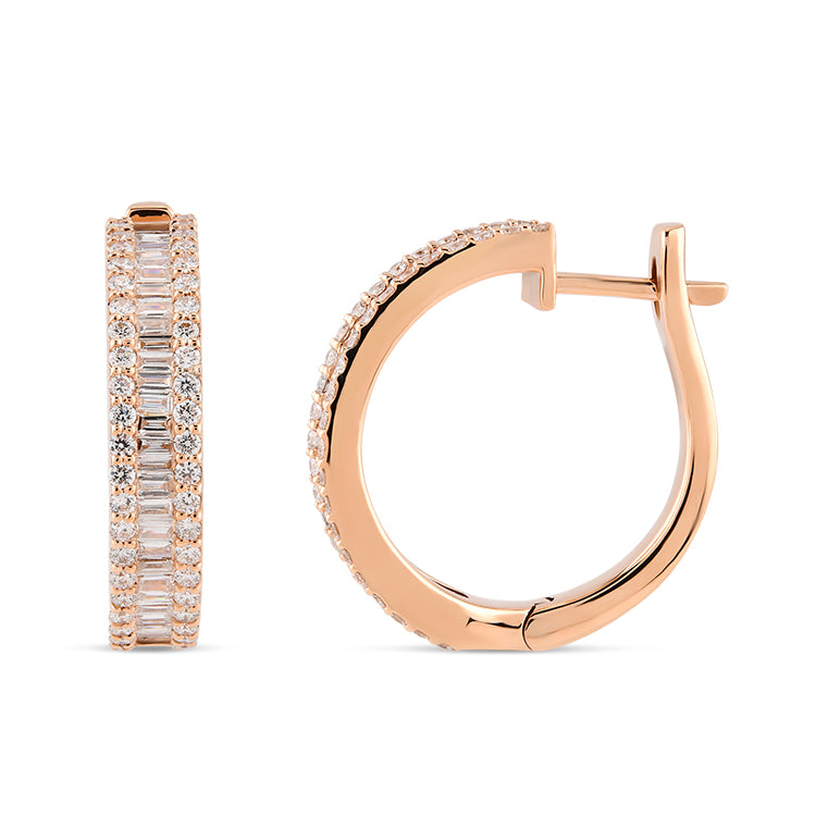 1.05 ct. Design Diamond Earrings