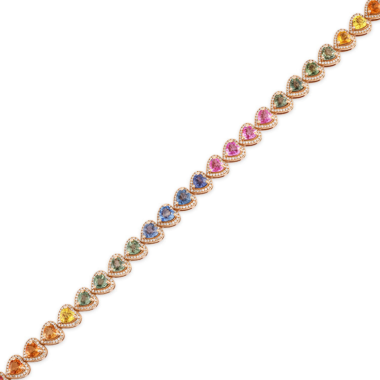 9.25 ct. Gemstone Bracelet