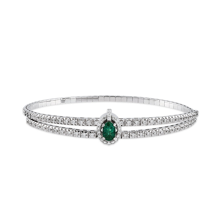 1.70 ct. Emerald Bracelet
