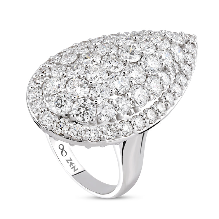 6.28 ct. Design Diamantring