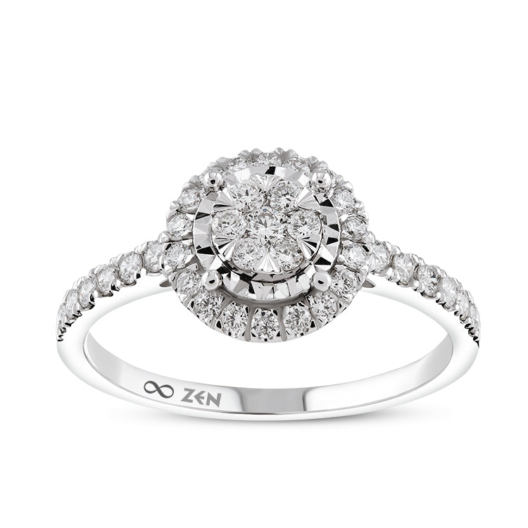 0.39 ct. Design Diamantring