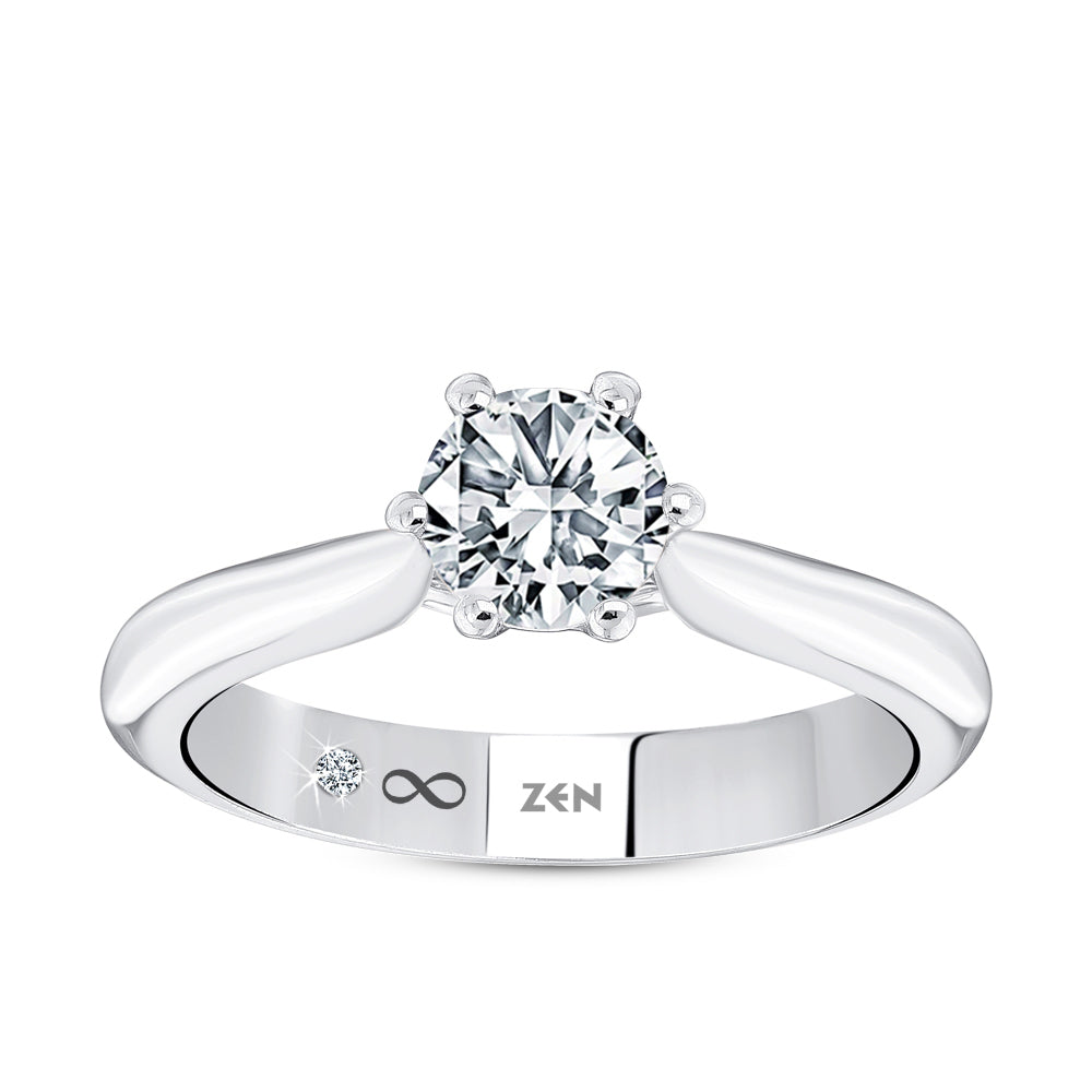 Solitär Diamant Verlobungsring