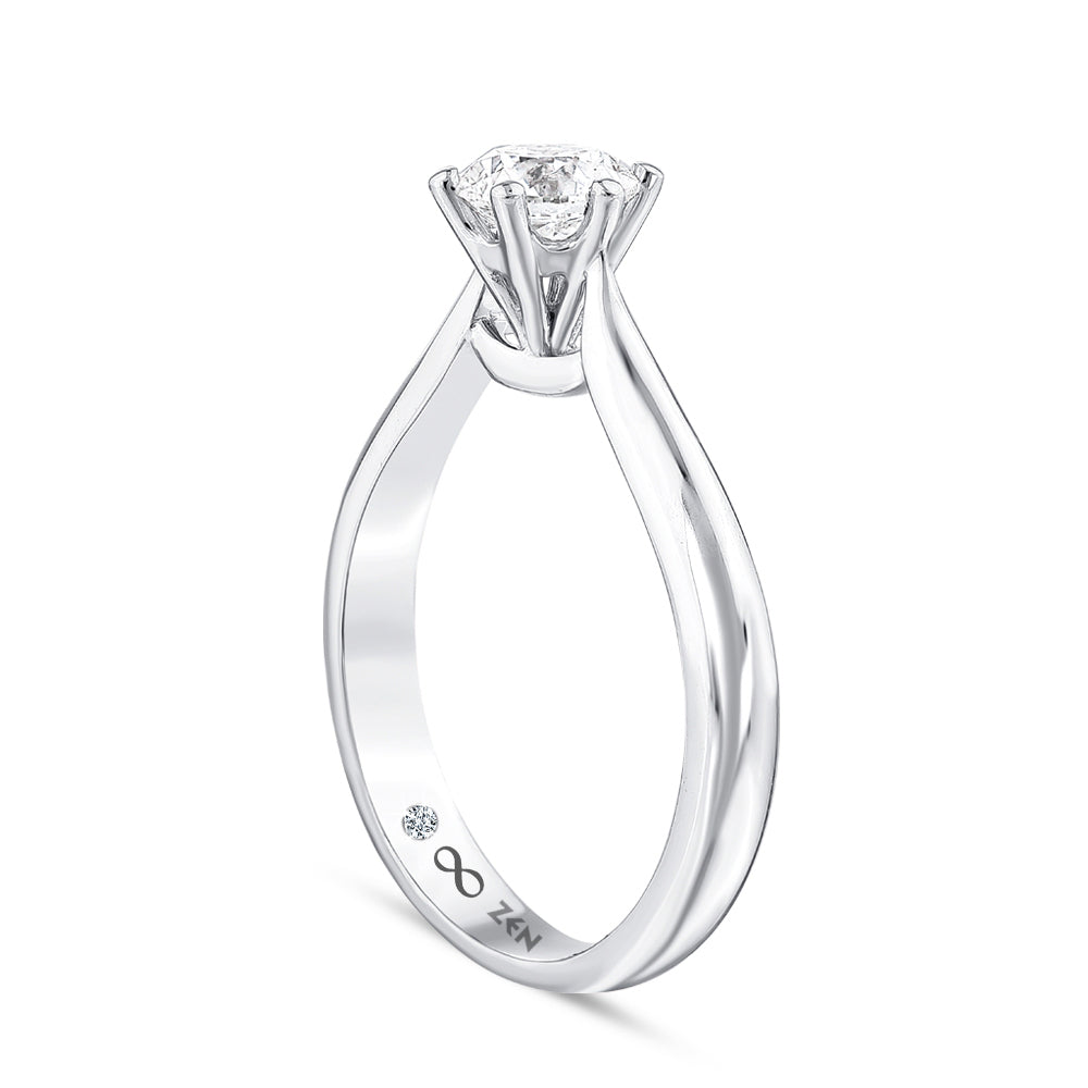 Solitär Diamant Verlobungsring