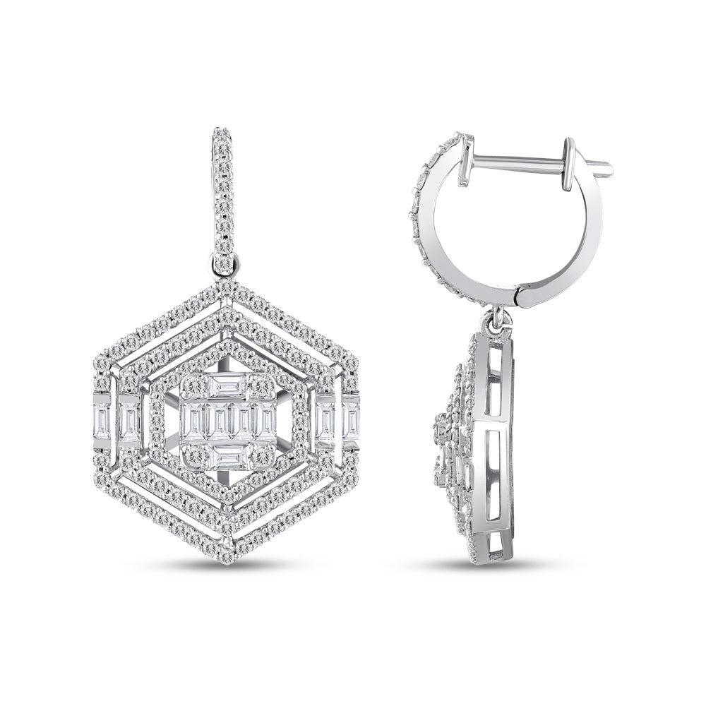 Design Diamant Ohrringe
