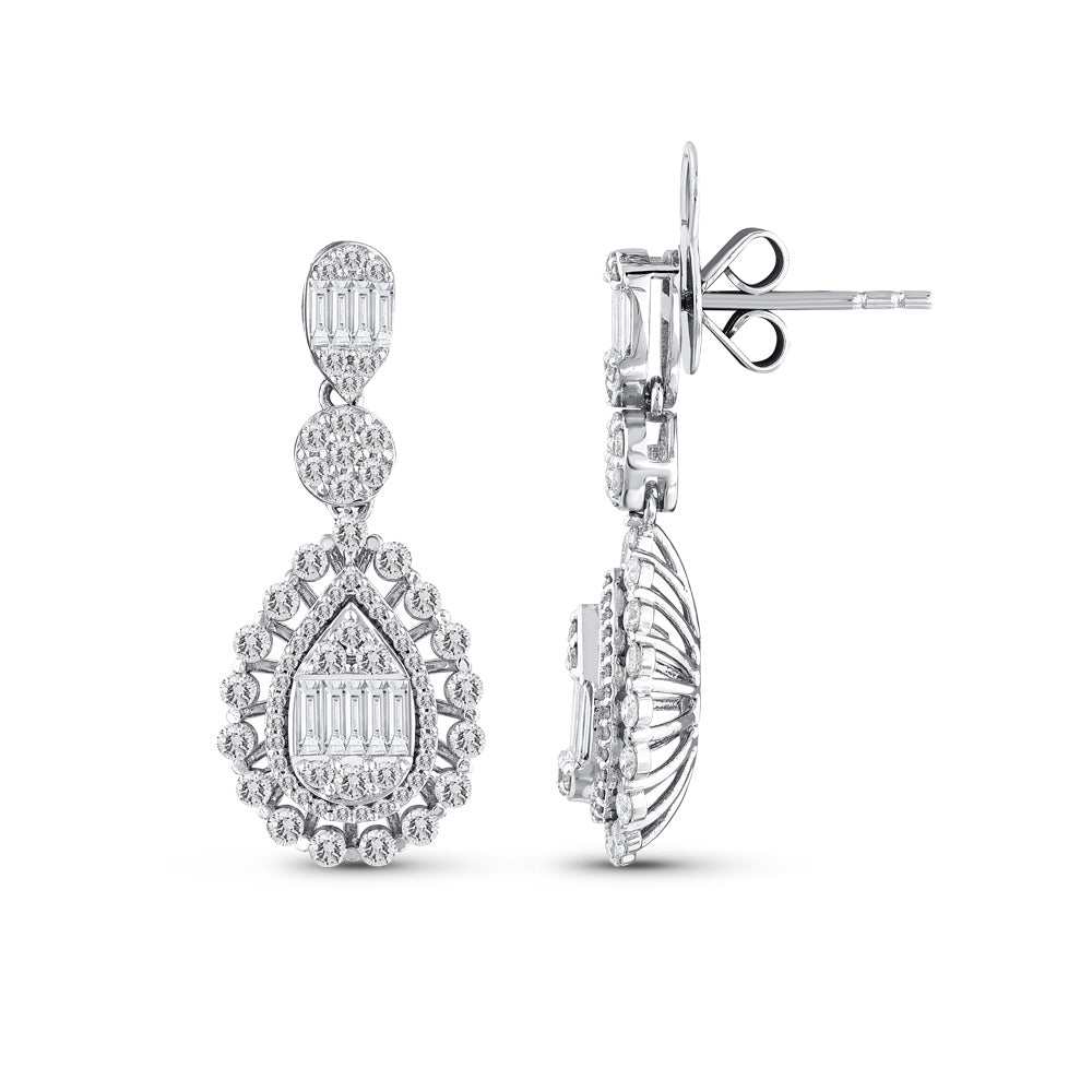 Design Diamant Ohrringe