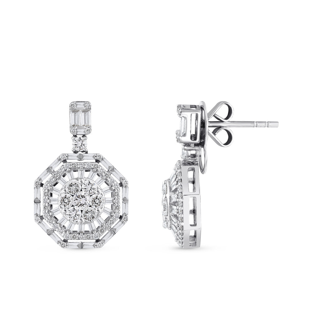 Design Diamant Ohrringe