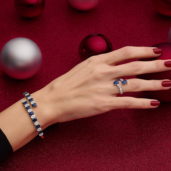 Saphir Armband