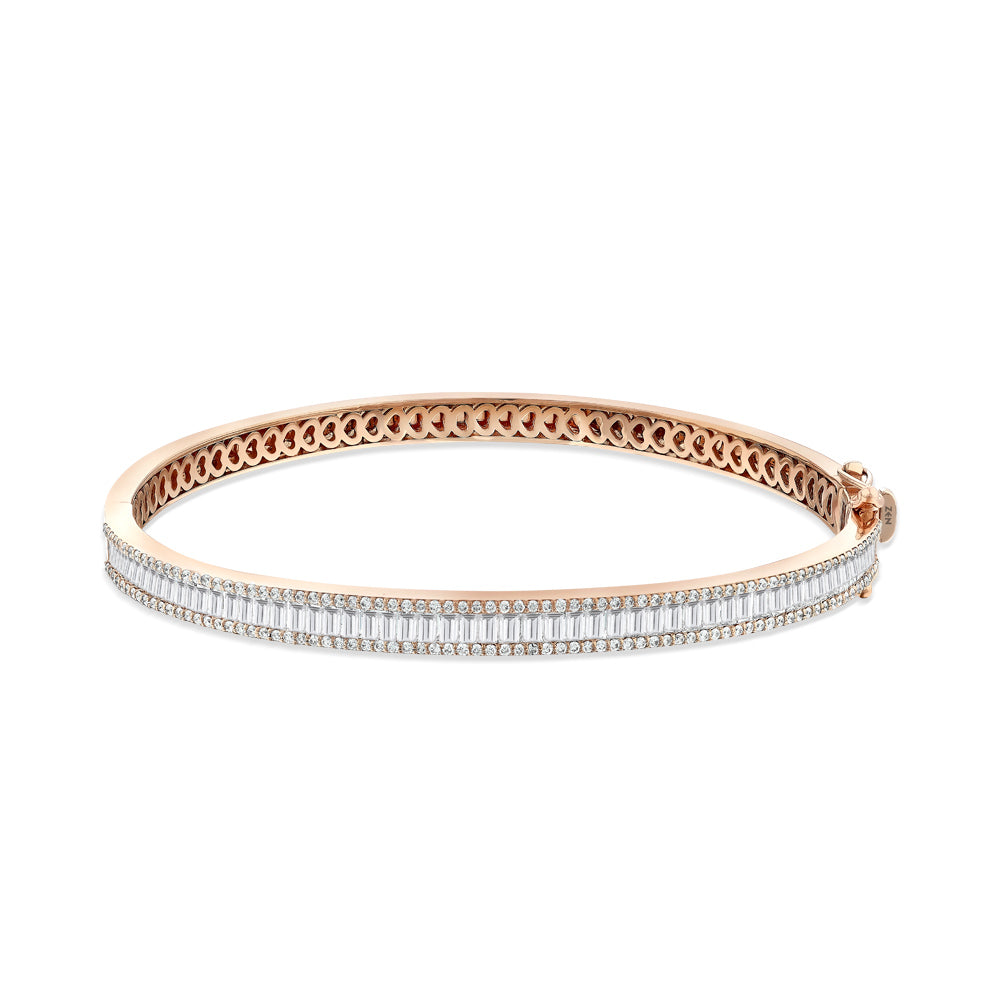 2.60 ct. Baguette Diamond Bracelet
