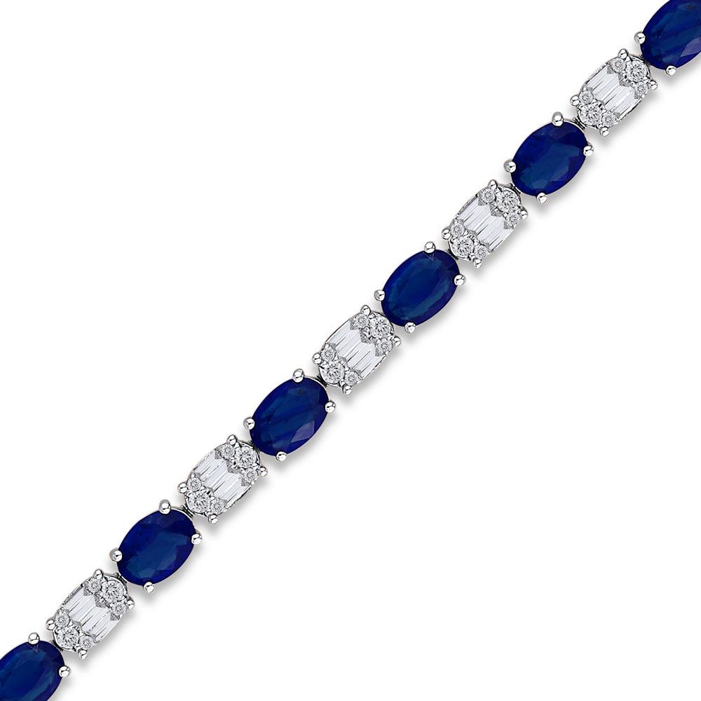 Saphir Armband