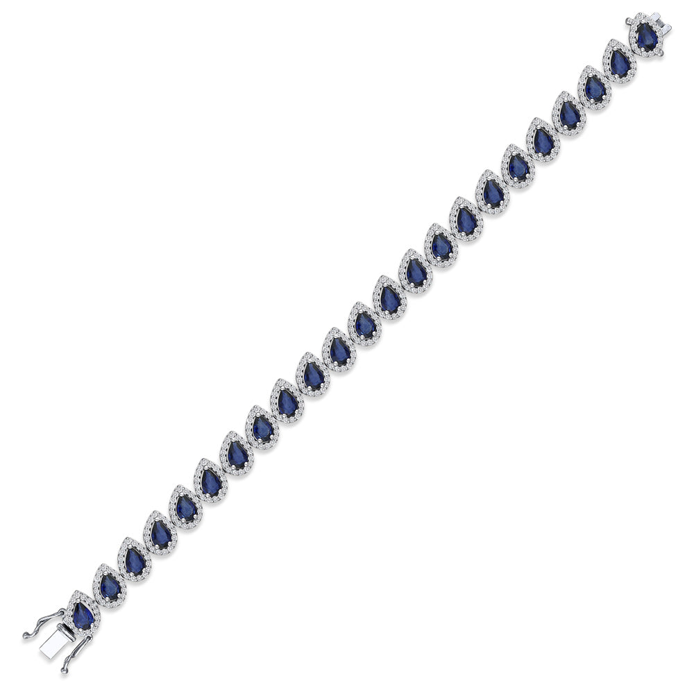 Saphir Armband