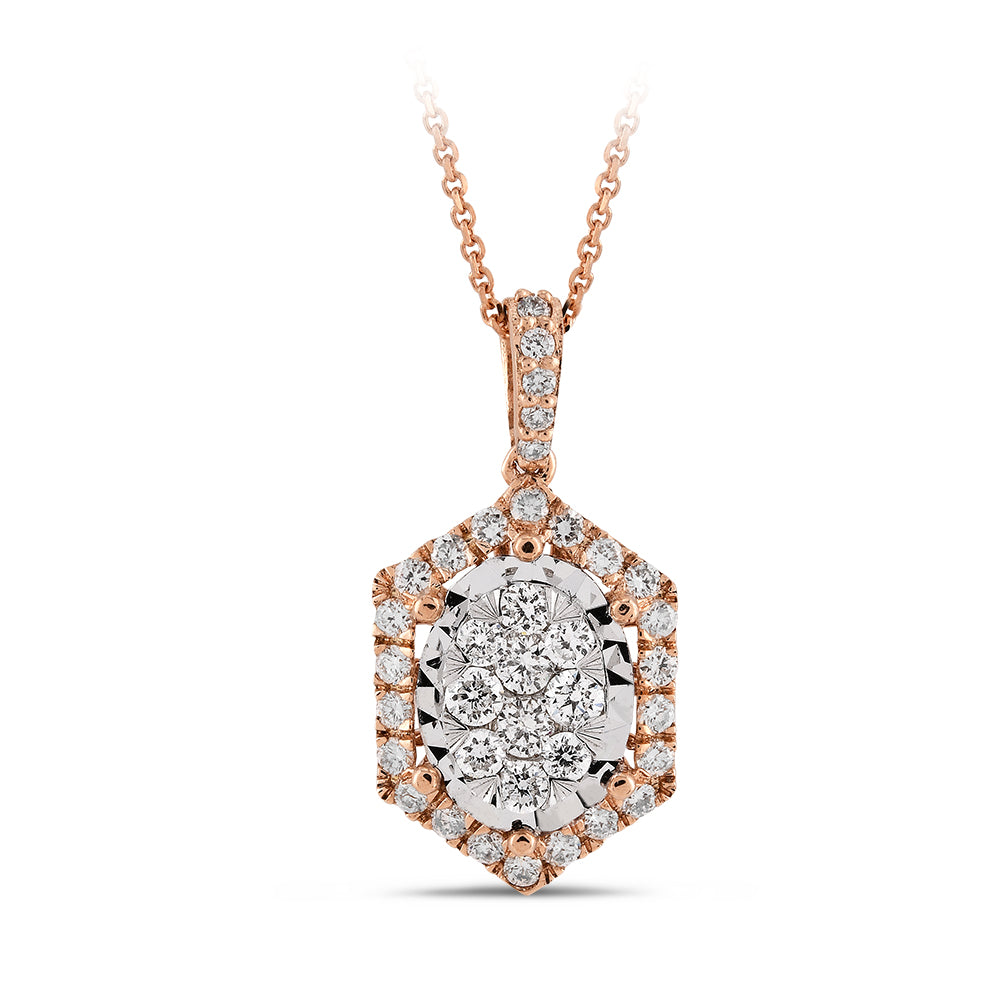 0.34 ct. Design Diamond Necklace