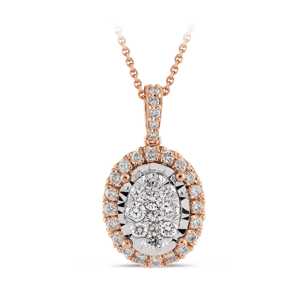 0.32 ct. Design Diamant Halskette