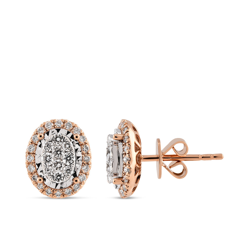 Design Diamant Ohrstecker