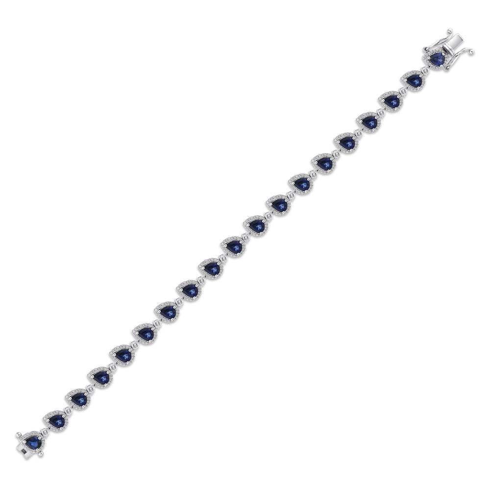 Saphir Armband