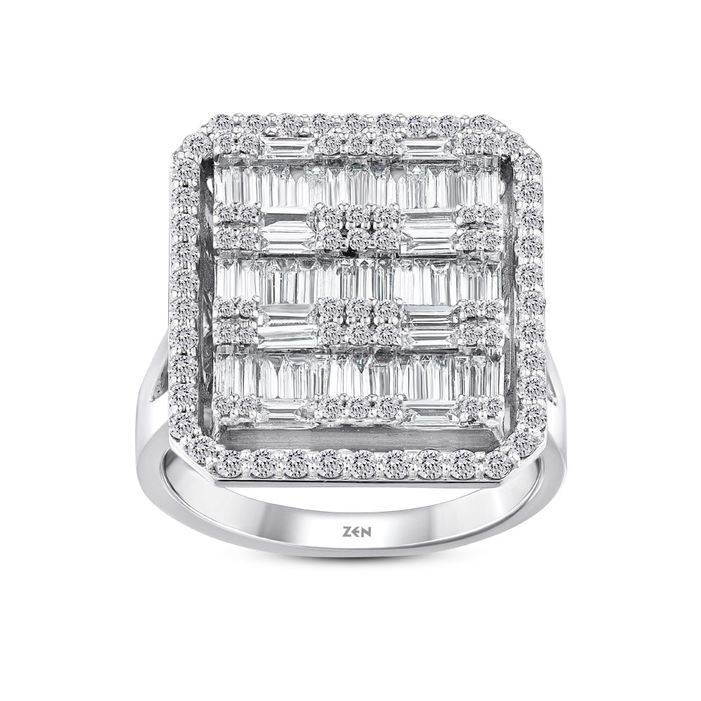 1.30 ct. Baguette Diamond Ring