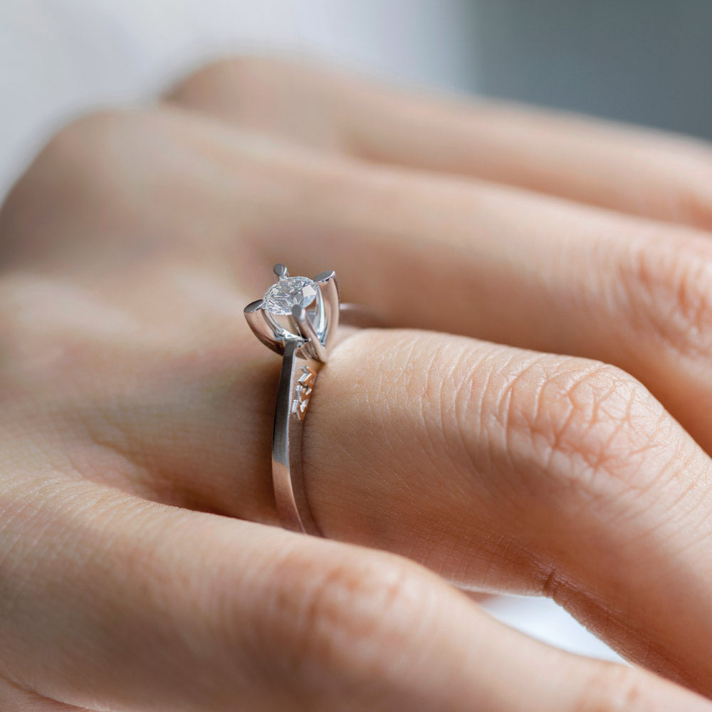 Solitär Diamant Verlobungsring