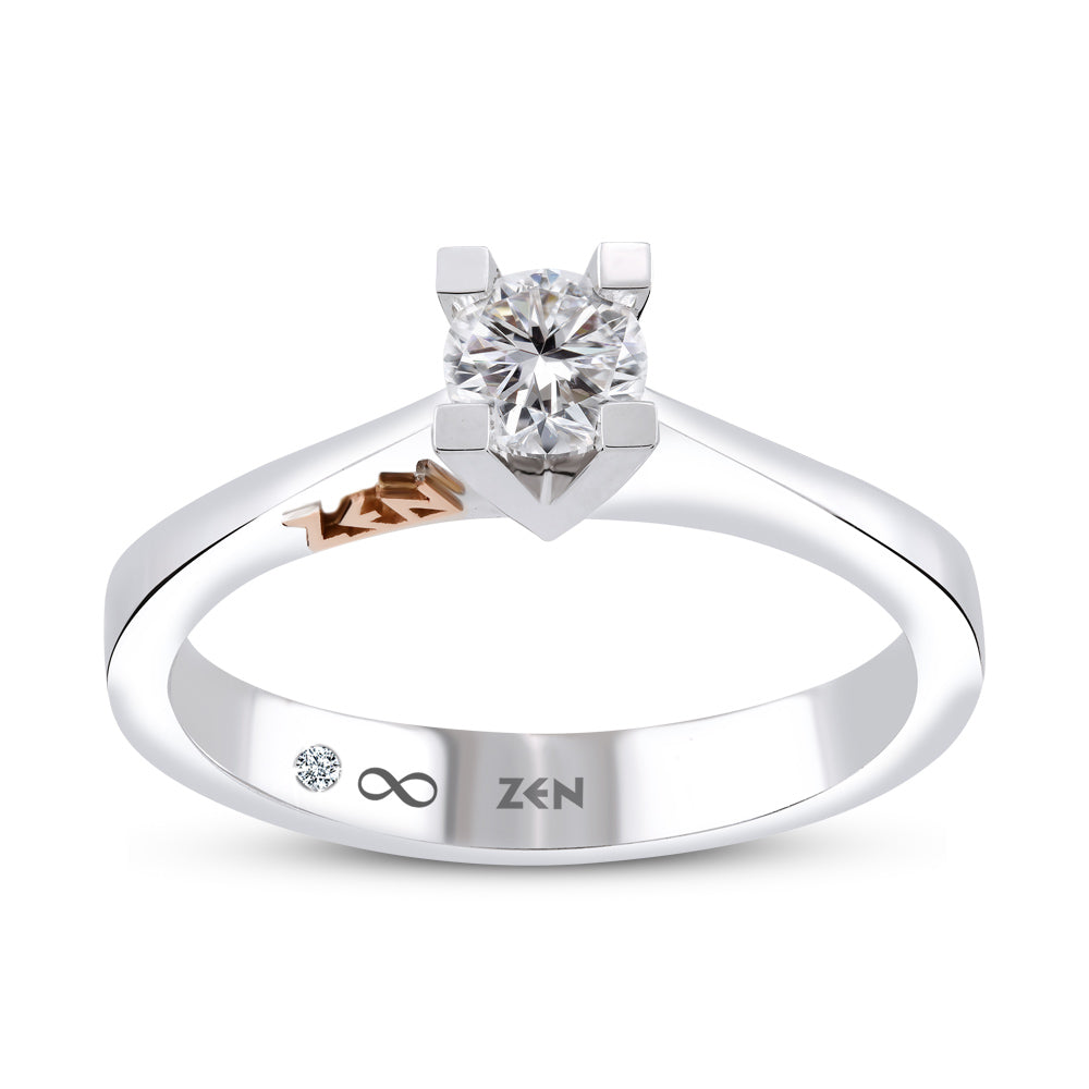Solitär Diamant Verlobungsring