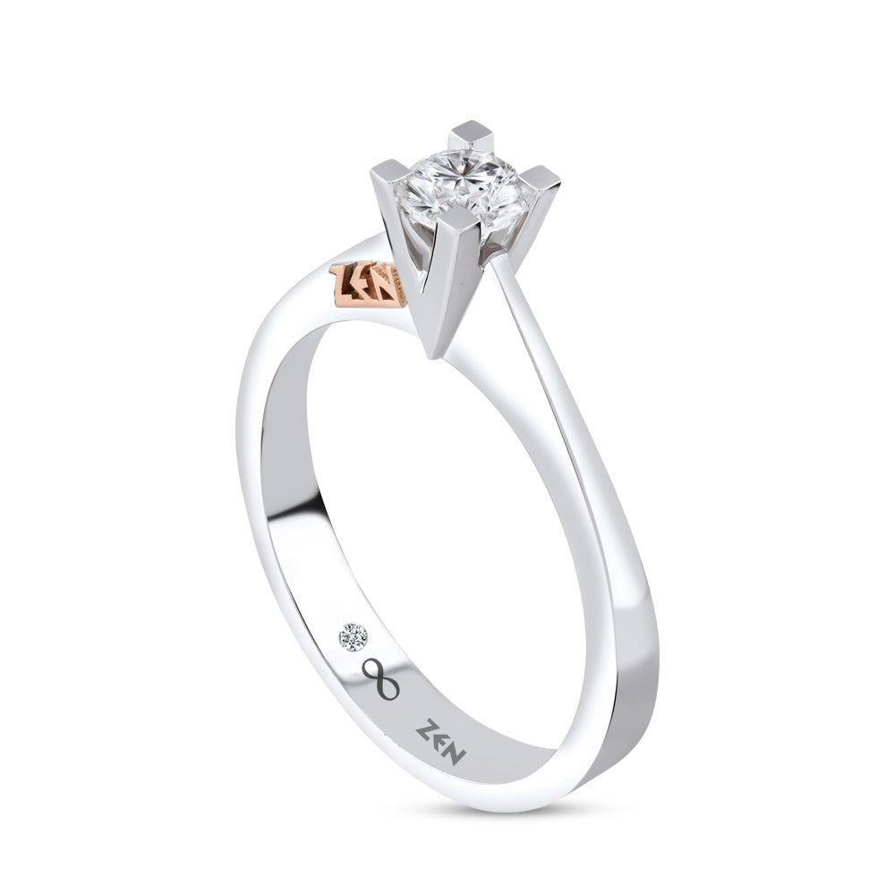 Solitär Diamant Verlobungsring