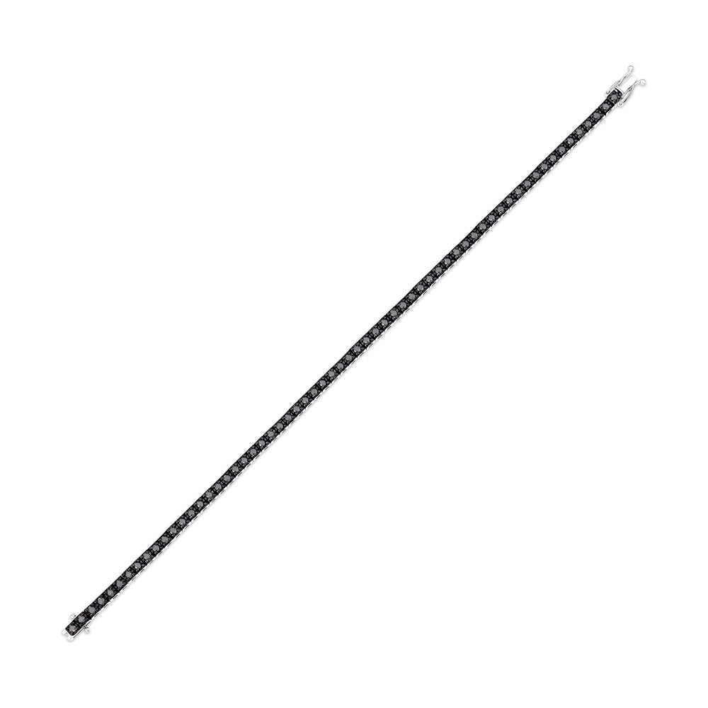 Herren Silber Diamantarmband
