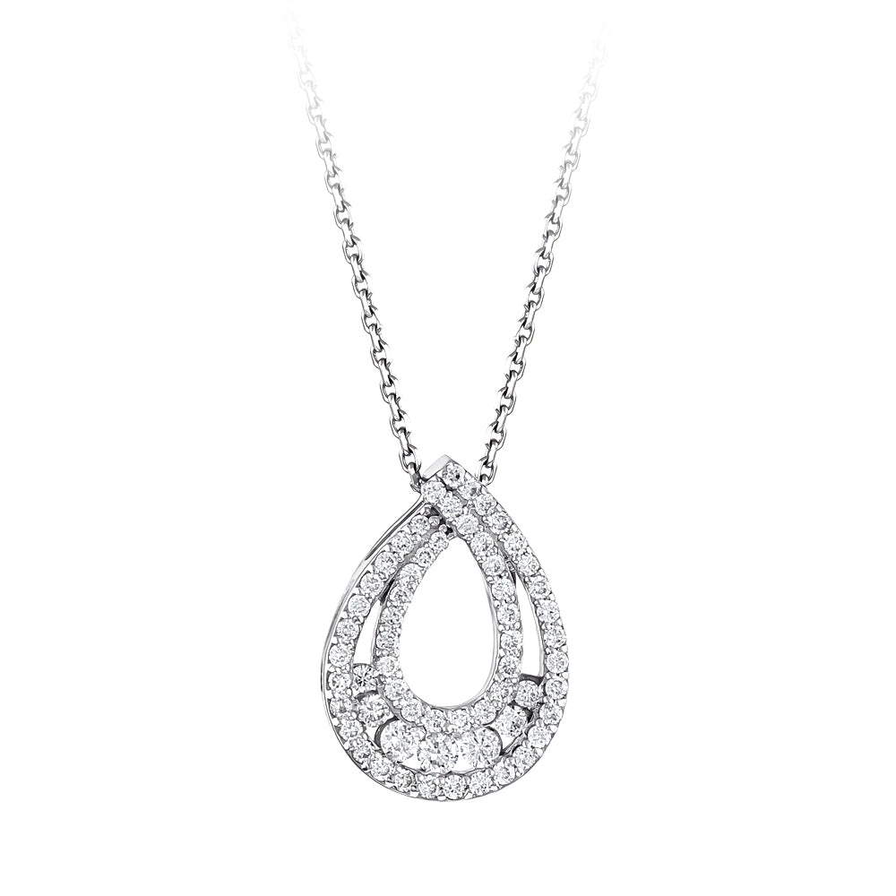 0.40 ct. Design Diamant Halskette