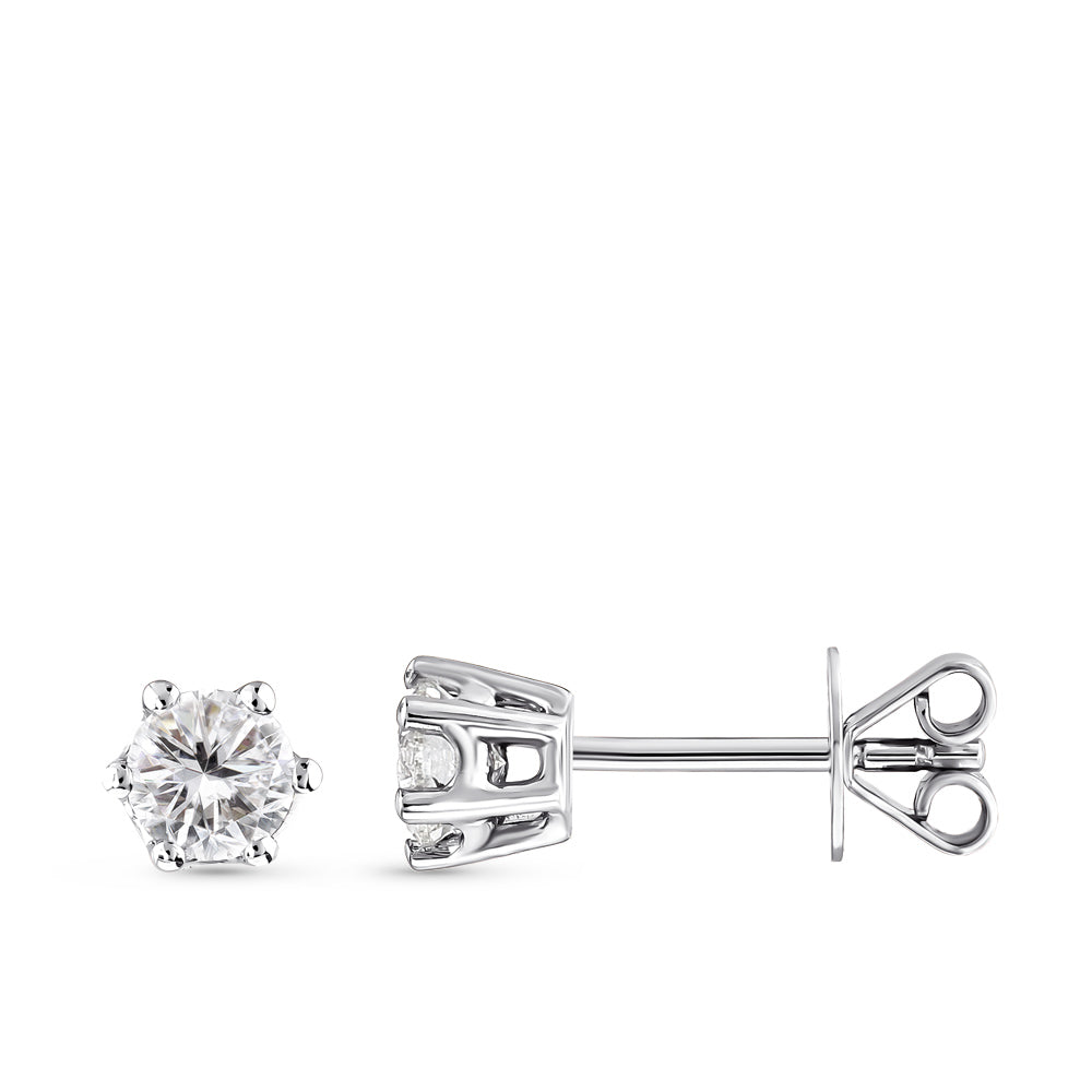 Solitär Diamant Ohrstecker