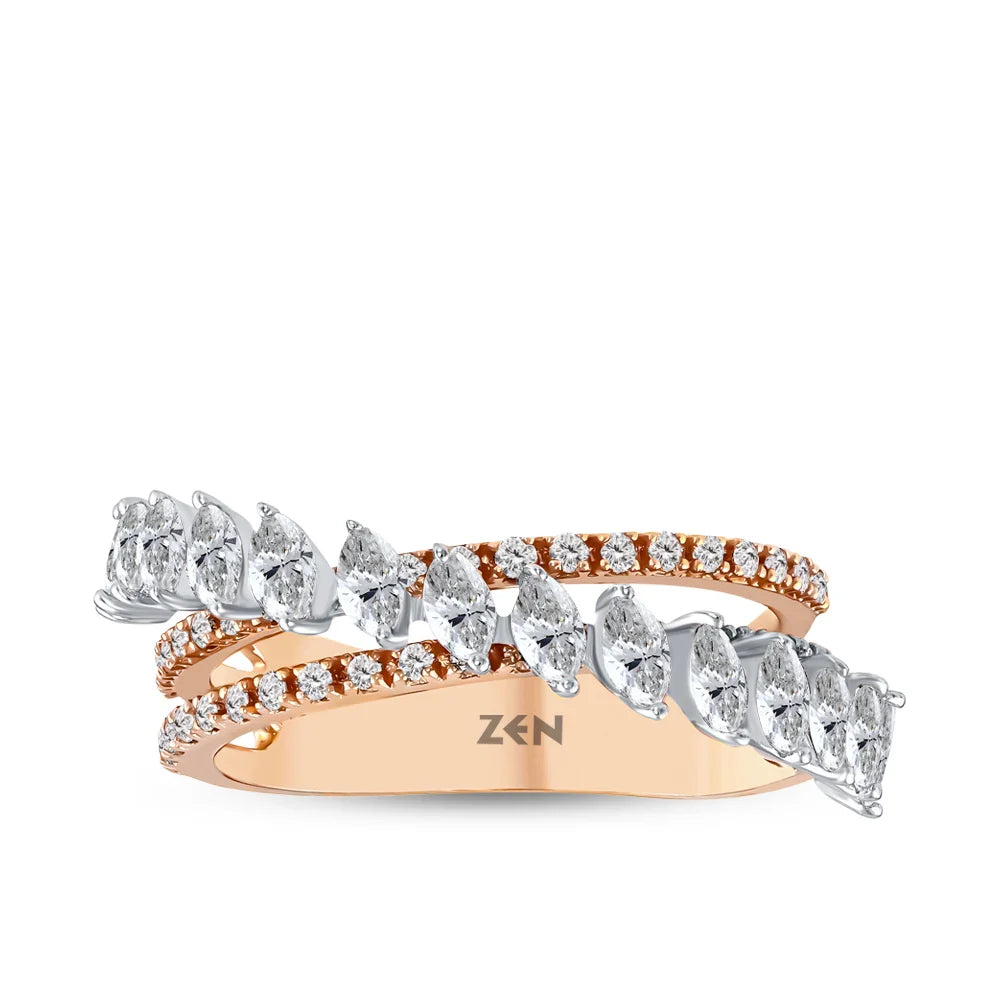 0.97 ct. Design Diamantring