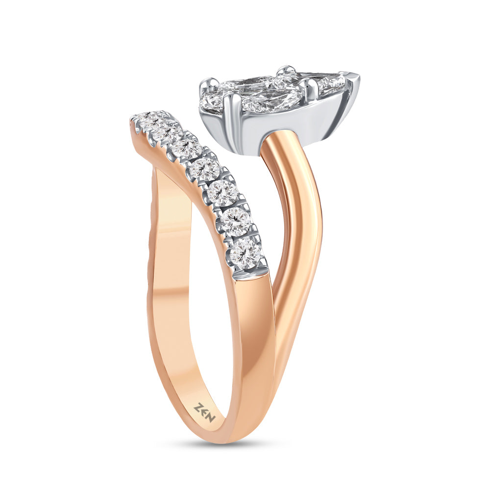 0.87 ct. Design Diamantring