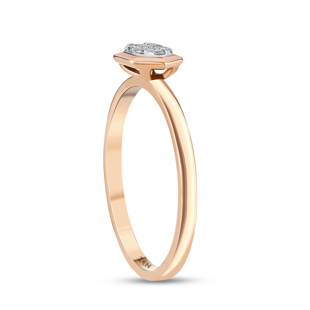 0.09 ct. Design Diamantring