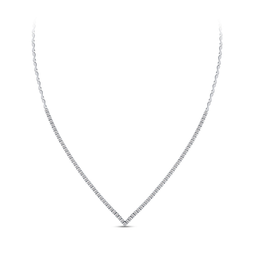 1.00 ct. Tennis Diamant Halskette