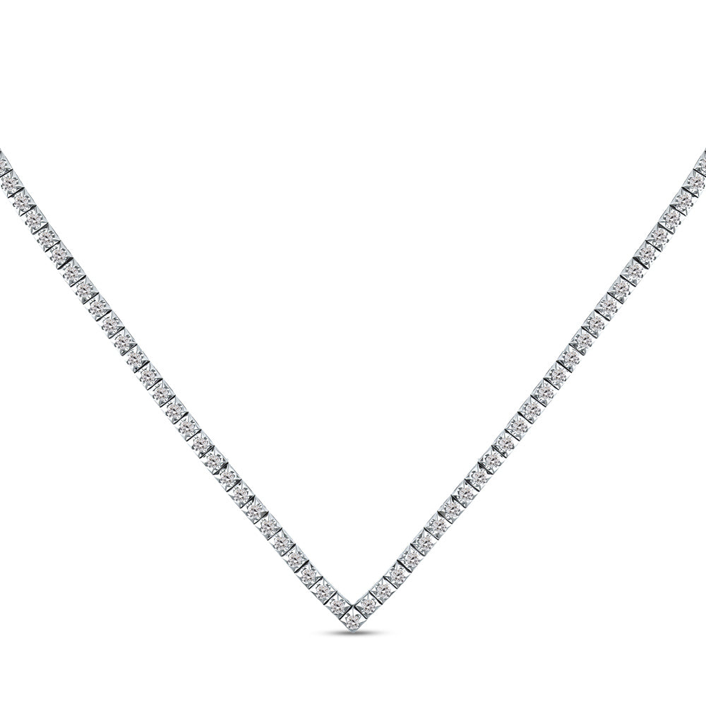 1.50 ct. Tennis Diamant Halskette
