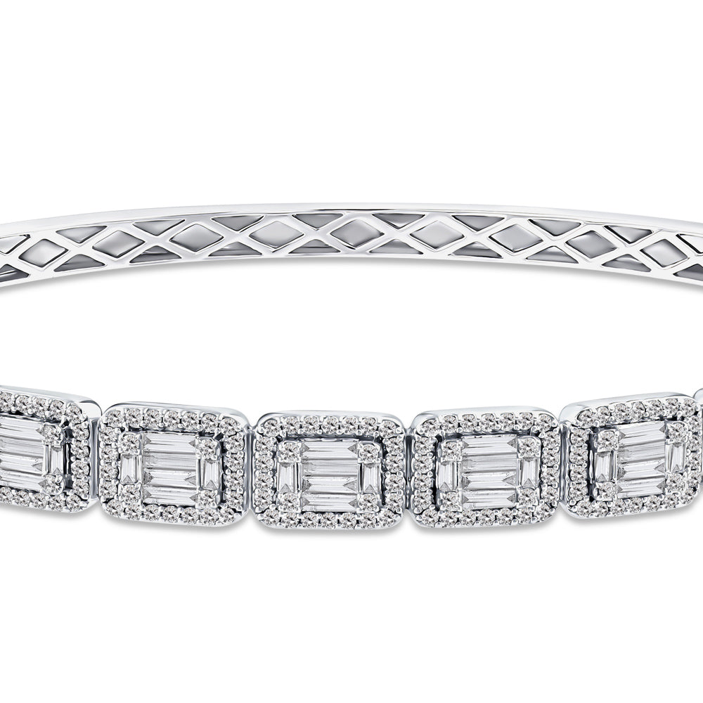 Baguette Diamantarmband