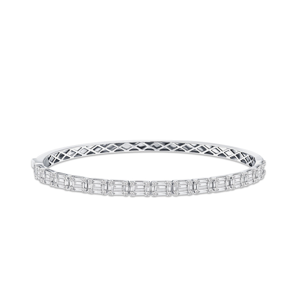 Baguette Diamantarmband